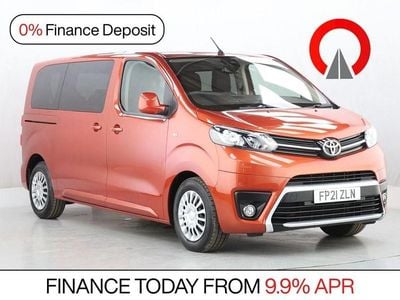 Used Toyota Proace Verso City 180 HP (132 kW) 2021 Orange MPV