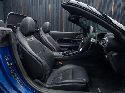Used Mercedes SL43 AMG Premium Plus 381 HP (280 kW) 2023 Blue Cabriolet