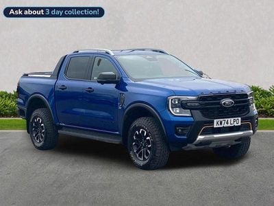Blue Used 2024 Ford Ranger Wildtrack Pickup | £37,300 (Good price)