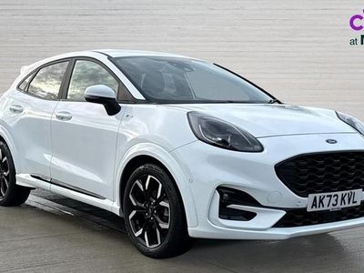 White Used 2023 Ford Puma ST-Line X Hatchback | £16,196 (Fair price)