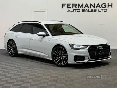 Used Audi A6 S-Line 265 HP (194 kW) 2023 White Estate