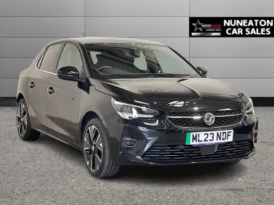 Used Vauxhall Corsa-e Ultimate 100 kW (136 HP) 2023 Black Hatchback