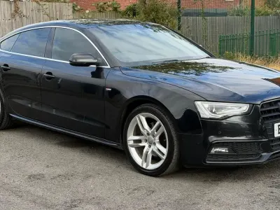 Used Audi A5 Sportback S-Line 177 HP (130 kW) 2014 Black Hatchback