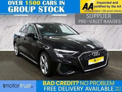 Used Audi A3 S-Line 2022 Black Sedan