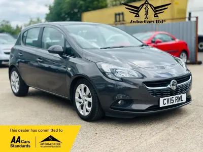 Used Vauxhall Corsa Excite 100 HP (73 kW) 2015 Grey Hatchback