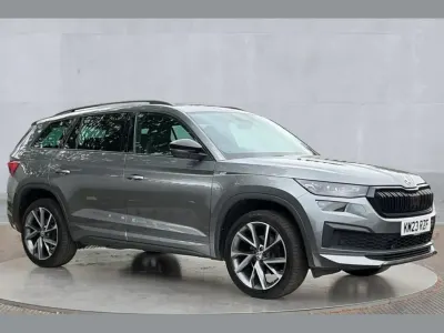 Used Skoda Kodiaq SportLine 150 HP (110 kW) 2023 Grey SUV