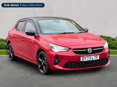 Begagnad Vauxhall Corsa S 130 HK (95 kW) 2023 Röd Halvkombi