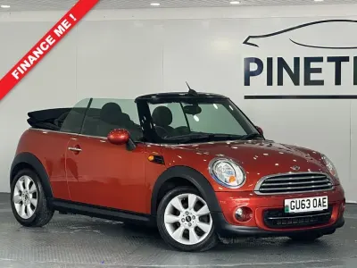 Used Mini Cooper Cabriolet 122 HP (89 kW) 2013 Orange Cabriolet