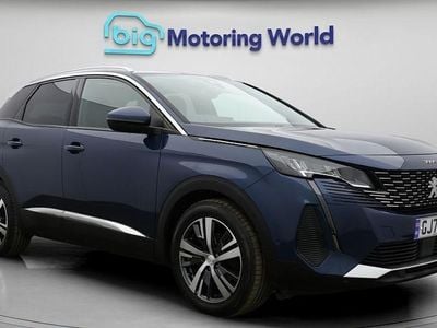 Begagnad Peugeot 3008 Allure Premium 131 HK (96 kW) 2021 Blå SUV