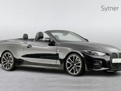 Used BMW 420 M Sport 190 HP (139 kW) 2021 Black Cabriolet