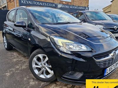 Used Vauxhall Corsa 75 HP (55 kW) 2017 Black Hatchback