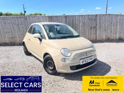 Used Fiat 500 69 HP (50 kW) 2013 Beige Hatchback