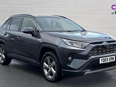 Grey Used 2019 Toyota RAV4 Hybrid Design SUV | £20,683 (Fair price)