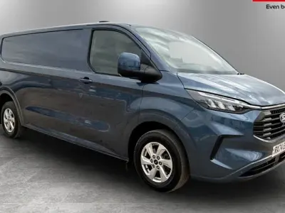Used Ford Transit Custom Limited 136 HP (100 kW) 2025 Blue Van