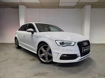 Used Audi A3 S-Line 2015 White Hatchback