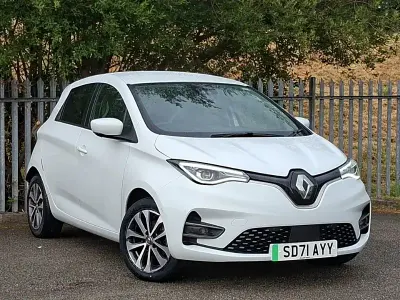 Used Renault Zoe GT-Line 100 kW (136 HP) 2021 White Hatchback
