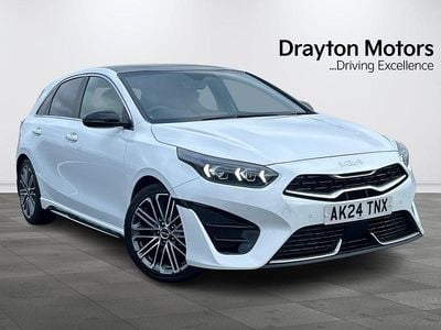 White Used 2024 Kia Ceed GT GT-Line S Hatchback | £19,666