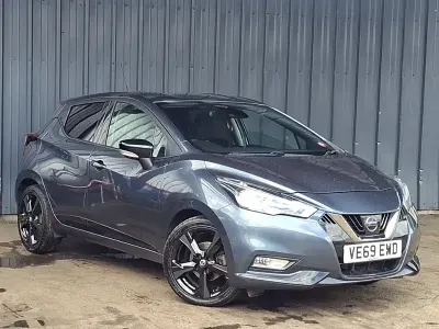 Used Nissan Micra N-TEC 100 HP (73 kW) 2020 Grey Hatchback