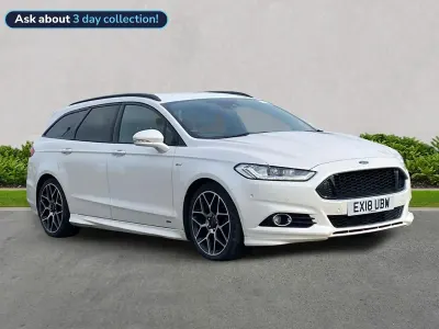 Used Ford Mondeo ST-Line X 180 HP (132 kW) 2018 White Estate