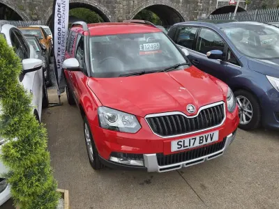 Used Skoda Yeti Drive 2017 Red SUV