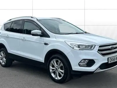 Used Ford Kuga Titanium 120 HP (88 kW) 2018 White SUV