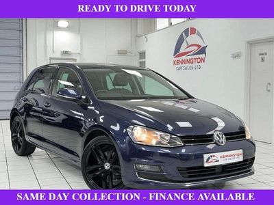 Used VW Golf VII GT 110 HP (80 kW) 2016 Blue Hatchback