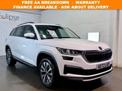 Second-hand Skoda Kodiaq SE Drive 150 CP (110 kW) 2023 Alb SUV