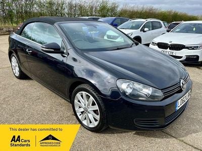 Used VW Golf Cabriolet SE 140 HP (102 kW) 2012 Black Cabriolet
