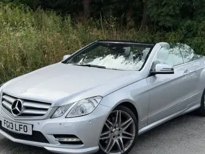 Used Mercedes E350 265 HP (194 kW) 2013 Silver Cabriolet