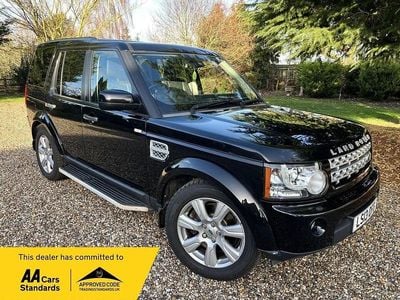 Black Used 2013 Land Rover Discovery 4 HSE SUV | £15,295 (Fair price)