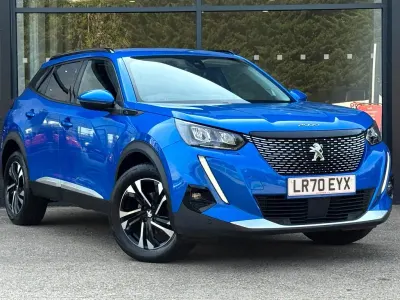 Used Peugeot 2008 Allure Premium 129 HP (94 kW) 2020 Blue SUV