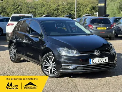 Used VW Golf VII SE 150 HP (110 kW) 2017 Black Hatchback