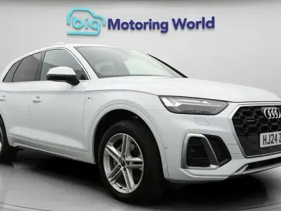 Używany Audi Q5 S-Line 299 KM (219 kW) 2024 Biały SUV