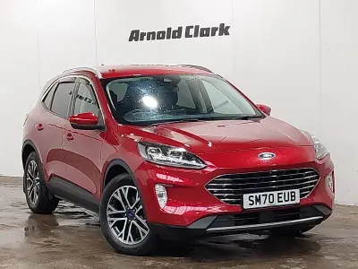 Used Ford Kuga Titanium 120 HP (88 kW) 2021 Red SUV