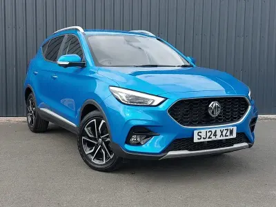 Używany MG ZS Exclusive 106 KM (77 kW) 2024 Niebieski SUV