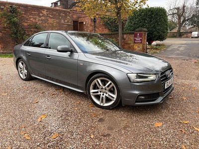 Grey Used 2014 Audi A4 S-Line Sedan | £3,995 (Fair price)