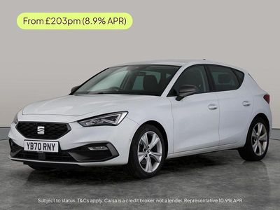 Used Seat Leon FR 130 HP (95 kW) 2020 White Hatchback