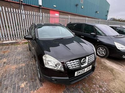 Used Nissan Qashqai N-TEC 113 HP (83 kW) 2009 Black SUV