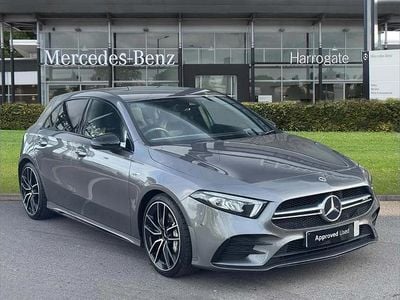 Grey Used 2022 Mercedes A35 AMG Premium Hatchback | £28,000 (Fair price)