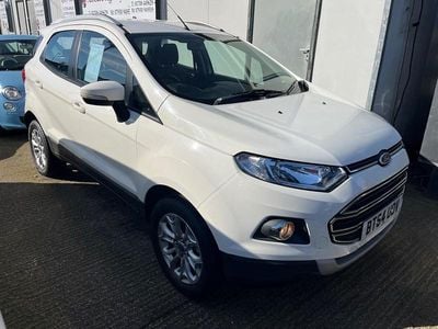 Used Ford Ecosport Titanium 2014 White SUV