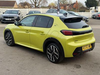 Used Peugeot 208 GTi 99 HP (72 kW) 2025 Yellow Hatchback