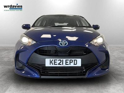 Used Toyota Yaris Hybrid 2021 Blue Hatchback