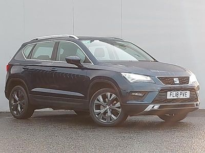 Blue Used 2018 Seat Ateca Ecomotive SUV | £10,498 (Fair price)