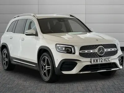 Used Mercedes GLB200 AMG Line Premium 163 HP (119 kW) 2023 White SUV