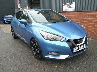 Blue Used 2018 Nissan Micra N-Connecta Hatchback | £9,200 (Fair price)