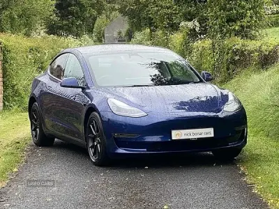 Used Tesla Model 3 Long Range AWD 366 kW (498 HP) 2023 Blue Sedan