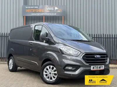 Used Ford Transit Custom Limited 170 HP (125 kW) 2019 Grey Van