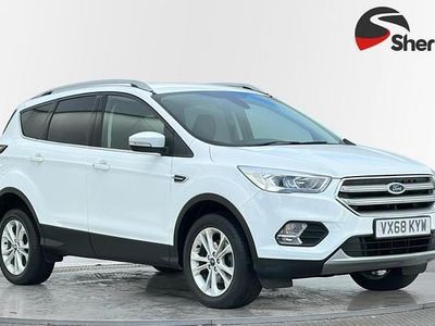 Usado Ford Kuga Titanium 120 CV (88 kW) 2018 Blanco SUV