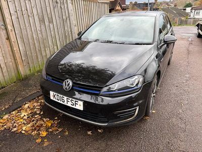Used VW Golf VII GTE 204 HP (150 kW) 2016 Black Hatchback