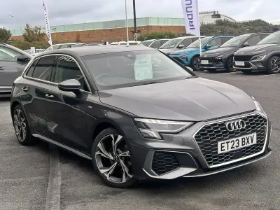 Used Audi A3 Sportback S-Line 110 HP (80 kW) 2023 Grey Hatchback